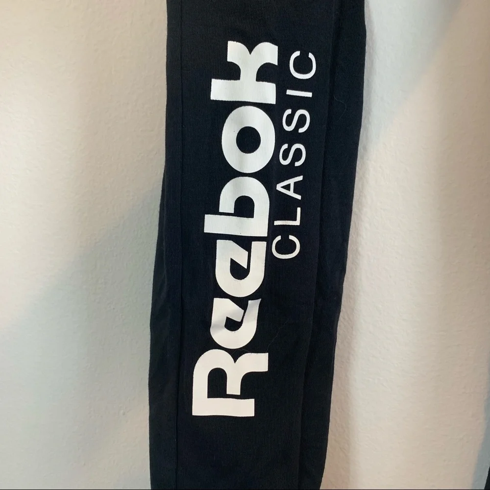 Reebok Black Classic Leggings, Size Xsmall NWT - Picture 1 of 5